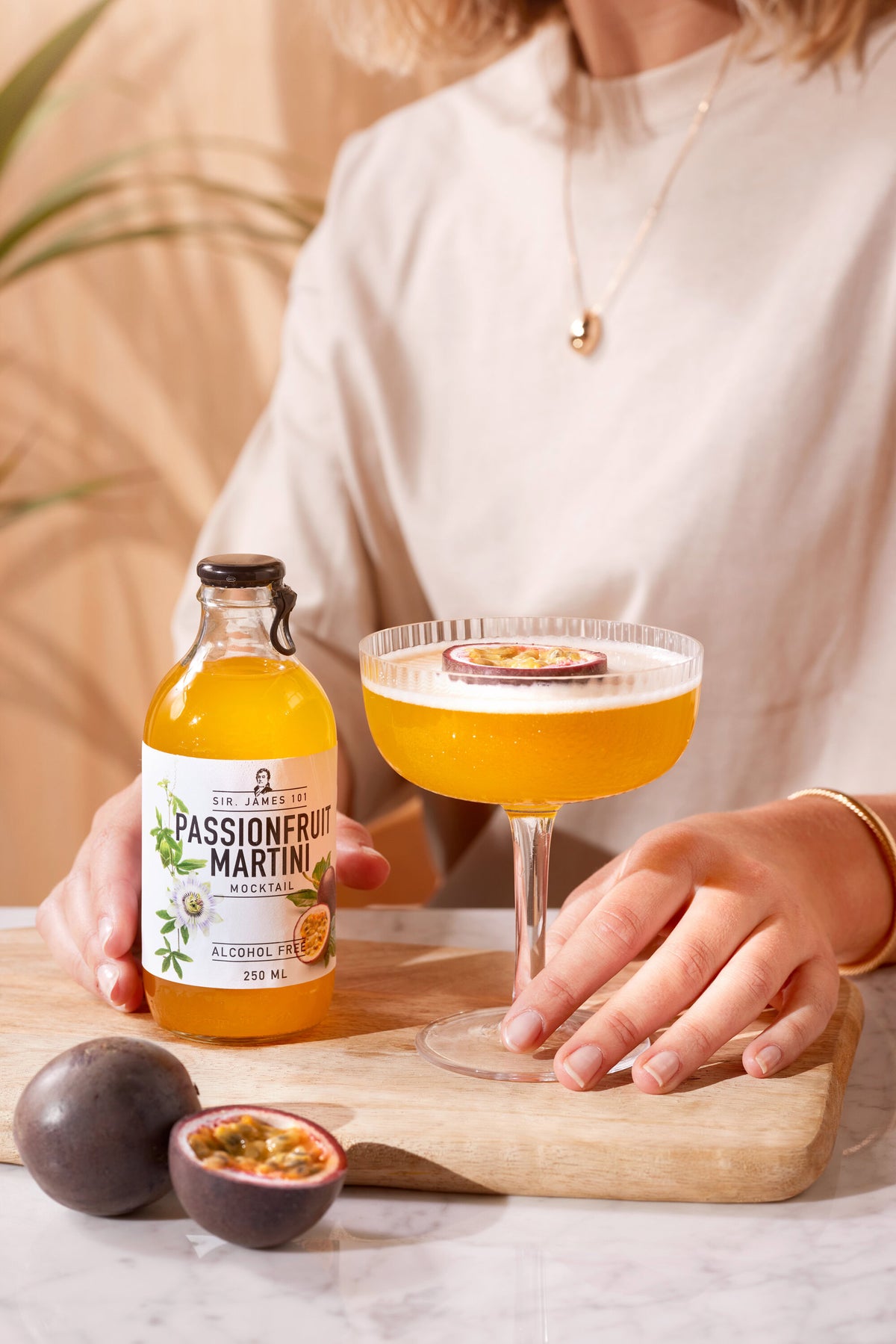 Sir James Passionfruit Martini 0,0