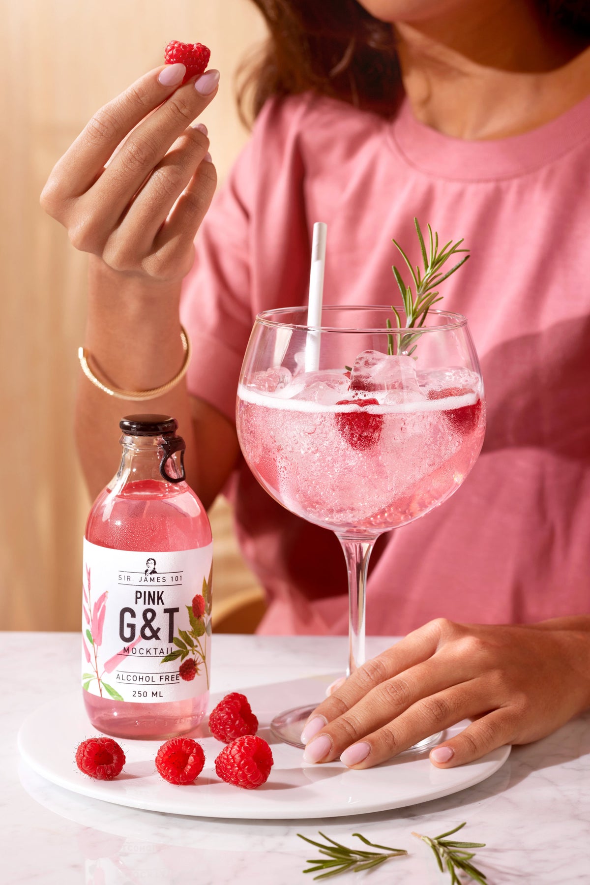 Sir James Pink Gin & Tonic 0,0