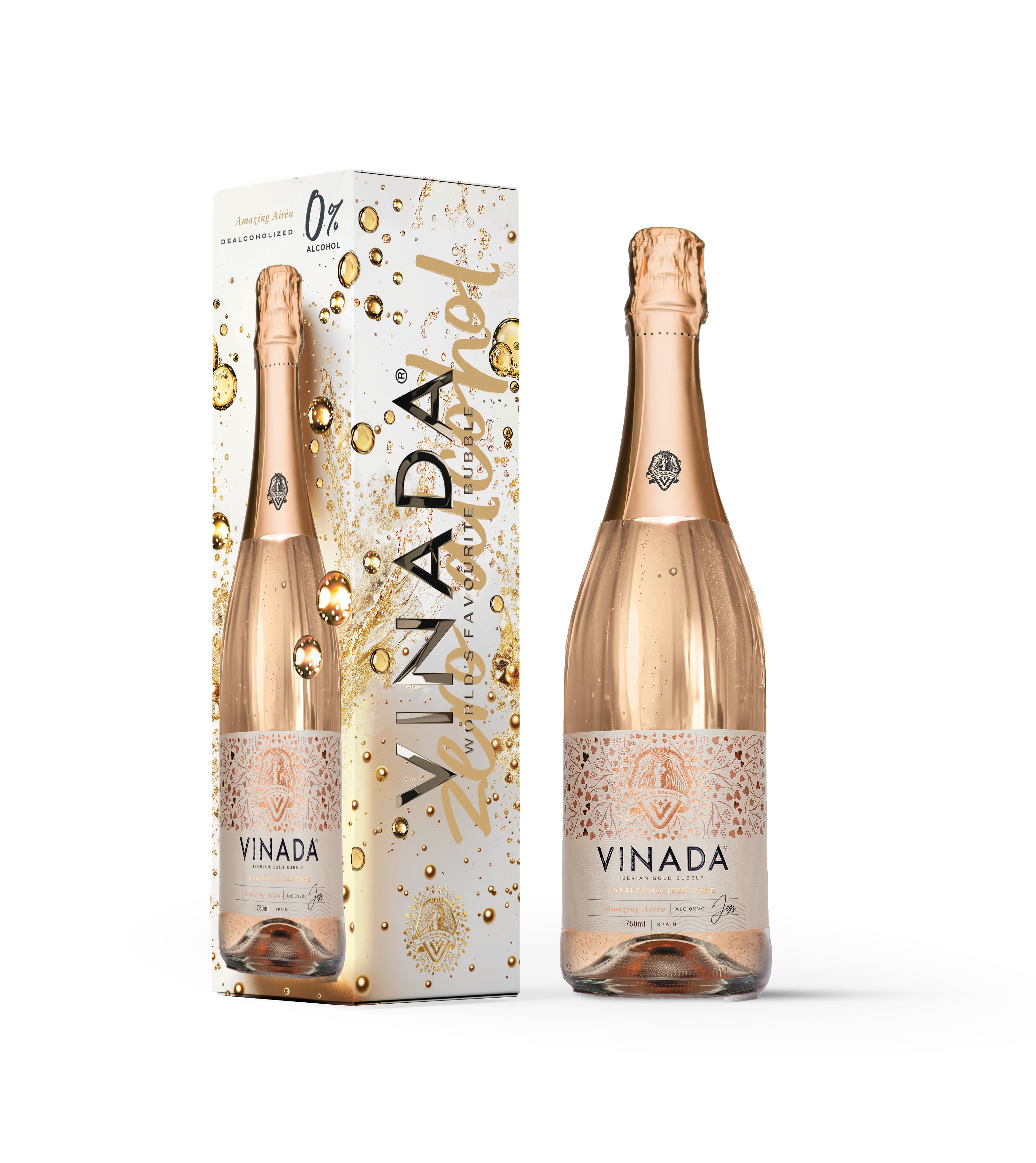 Vinada Amazing Airen Gold Gift Box