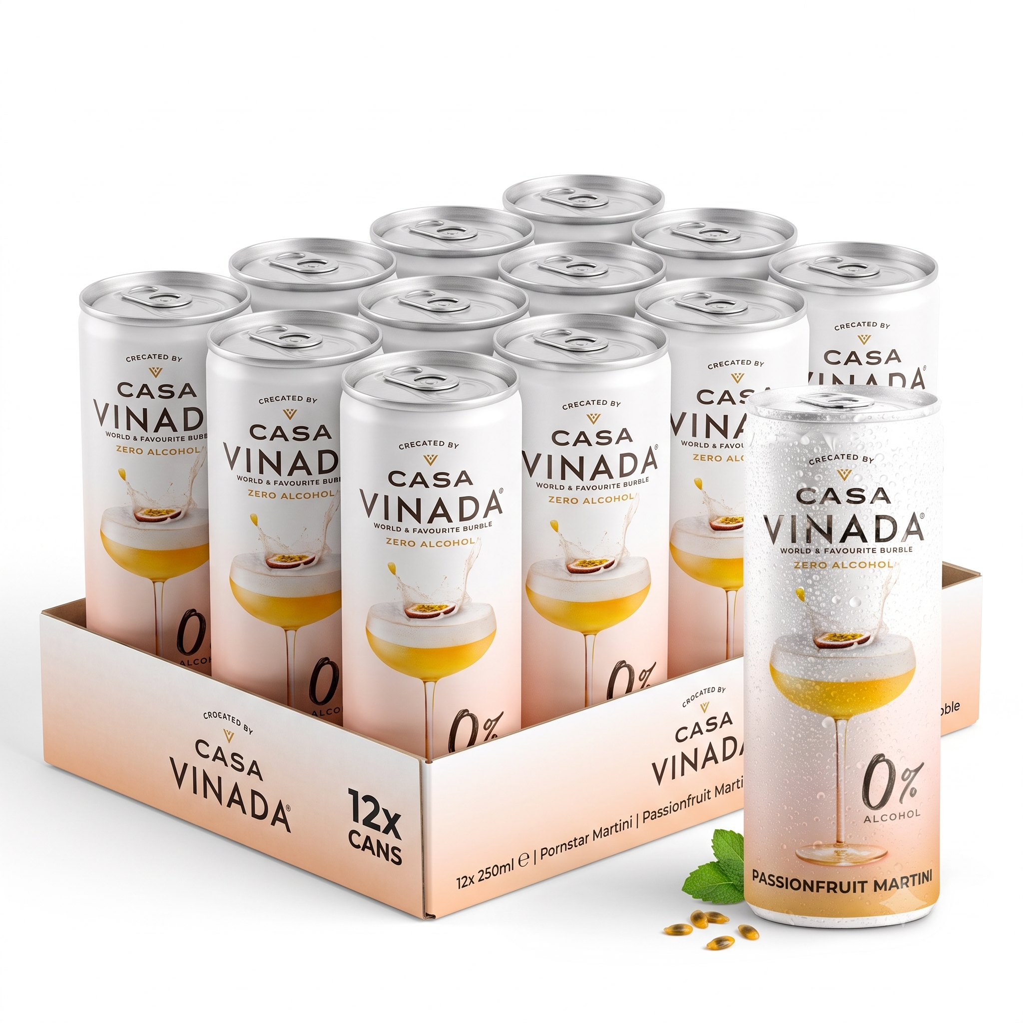 Casa Vinada - Passionfruit Martini - 12 PACK