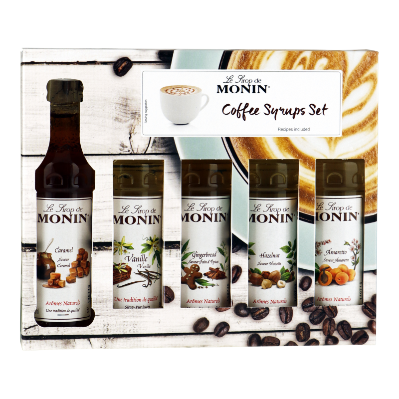 MONIN Coffee set 5x50ml